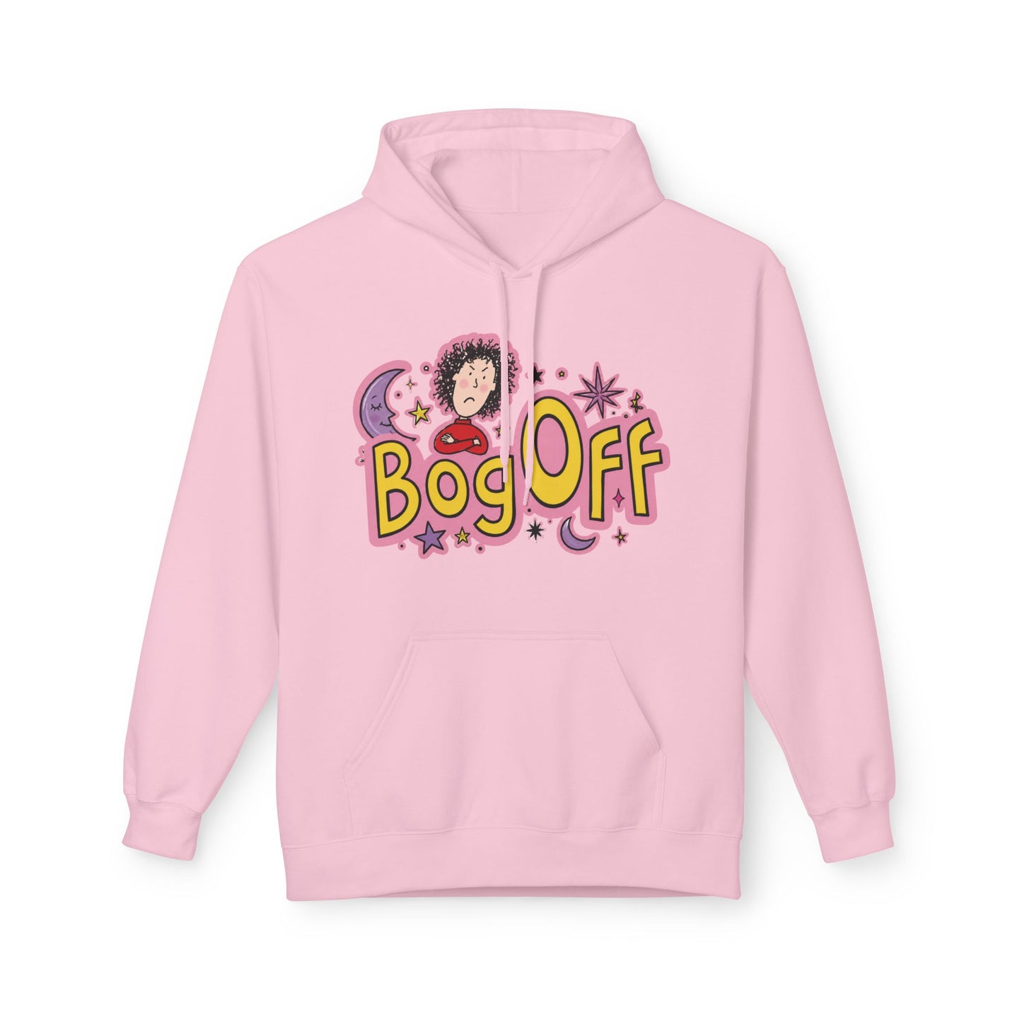 Bog Off Hoodie — Cute Retro 'Bog Off' Graphic Pullover