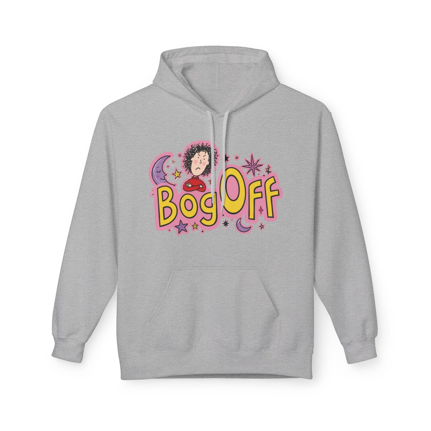 Bog Off Hoodie — Cute Retro 'Bog Off' Graphic Pullover