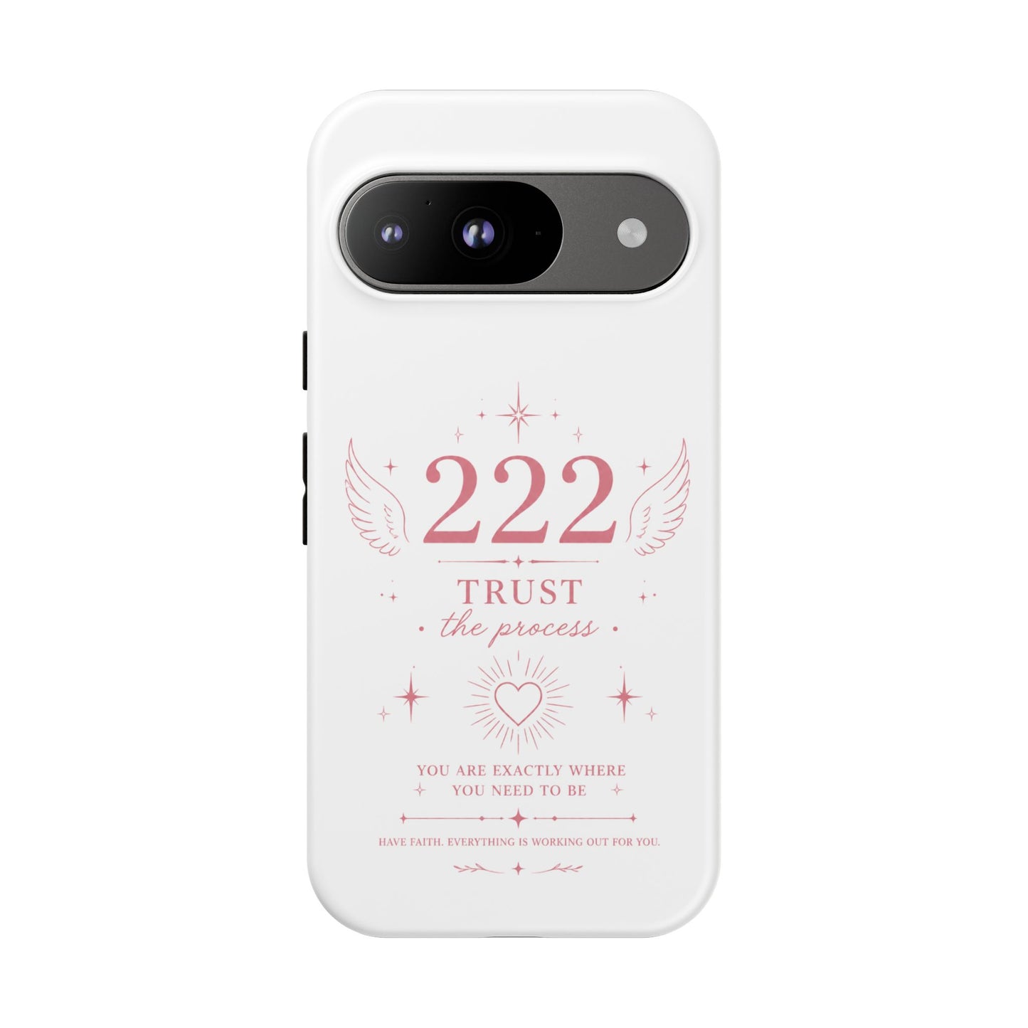 222 Trust the Process Phone Case — Angel Number Spiritual iPhone Case