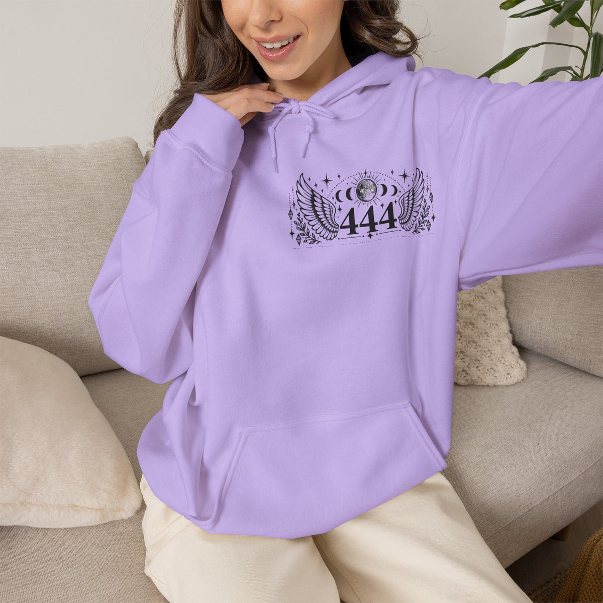 444 Angel Number Hoodie | Protection, Stability & Guidance