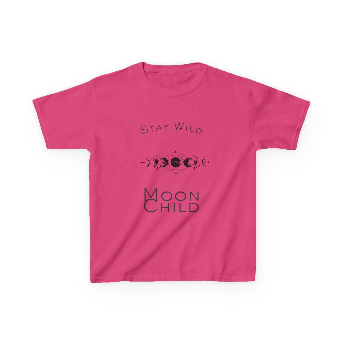 Kids 'Moon Child' Tee — Stay Wild Phases of the Moon Kids T-Shirt