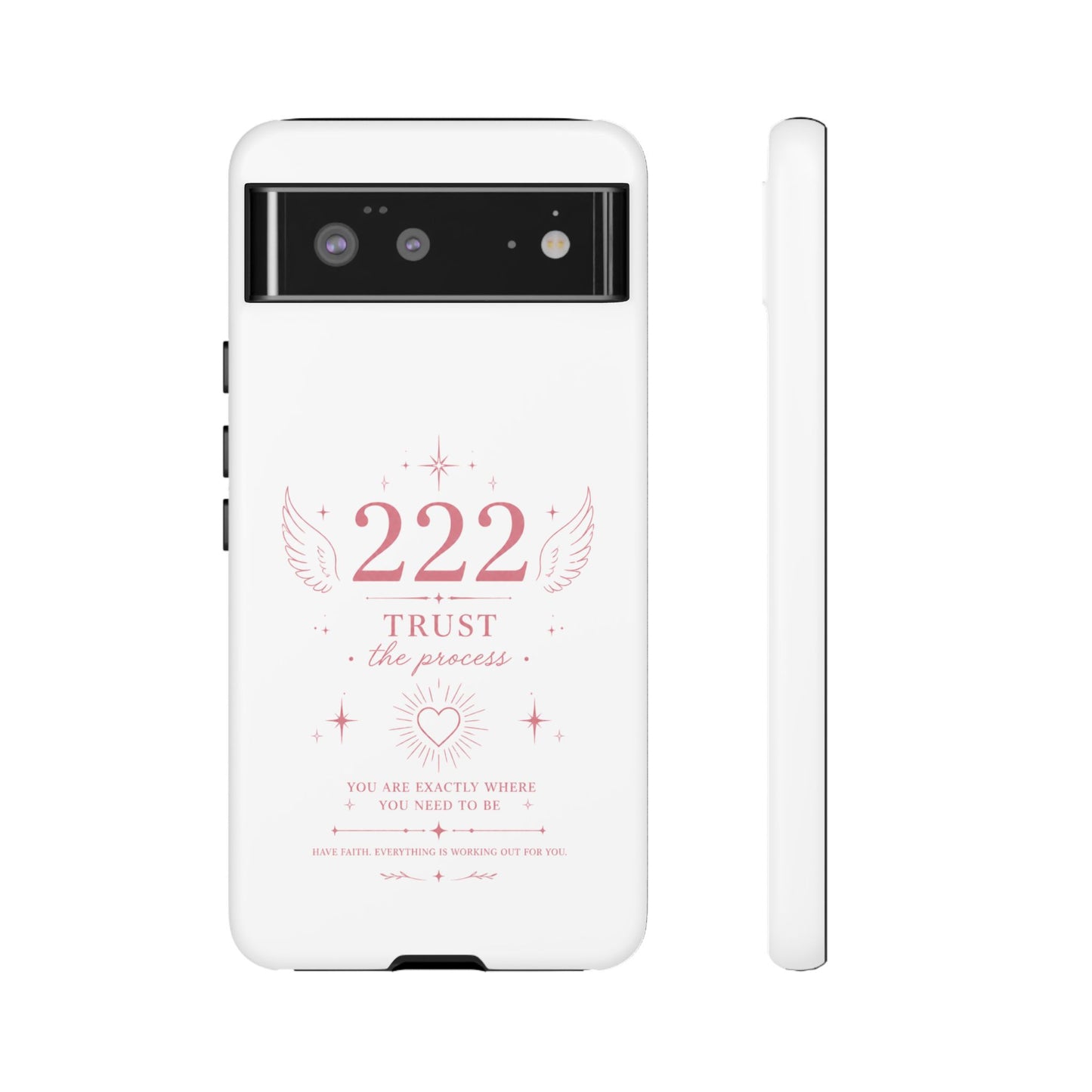222 Trust the Process Phone Case — Angel Number Spiritual iPhone Case