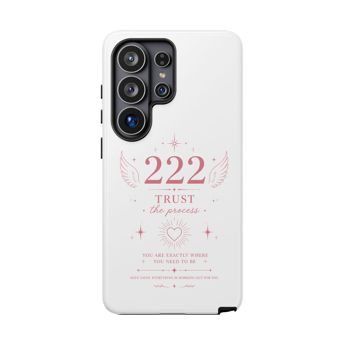 222 Trust the Process Phone Case — Angel Number Spiritual iPhone Case