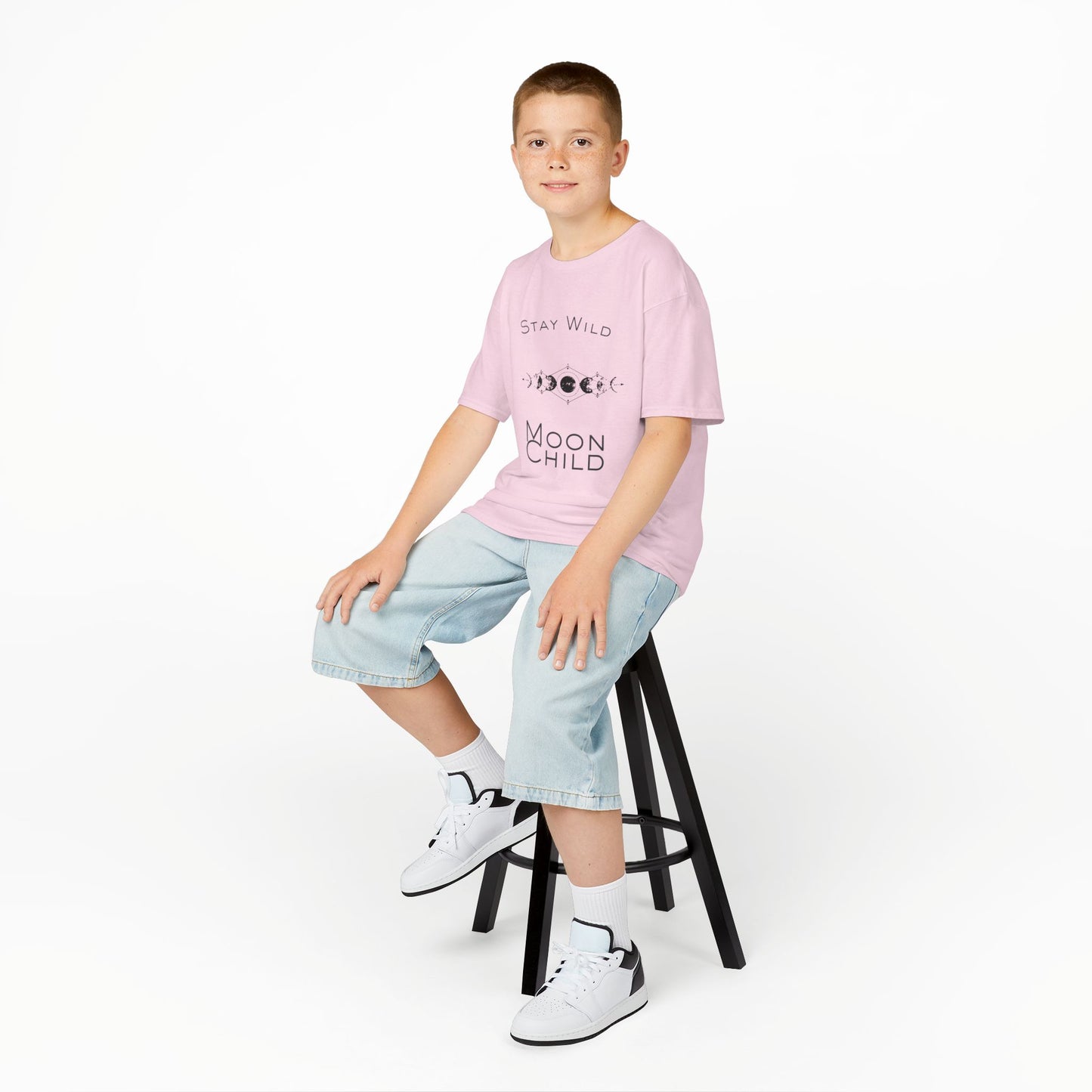 Kids 'Moon Child' Tee — Stay Wild Phases of the Moon Kids T-Shirt