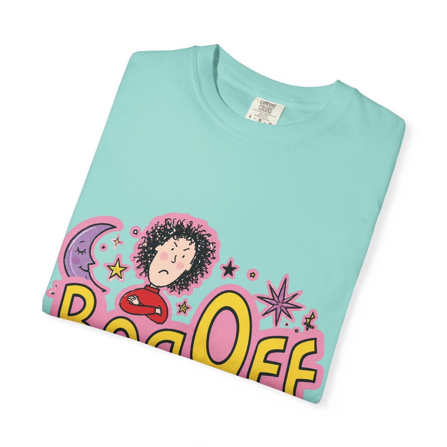 Bog Off Graphic T-Shirt — Retro Cute Cartoon Design