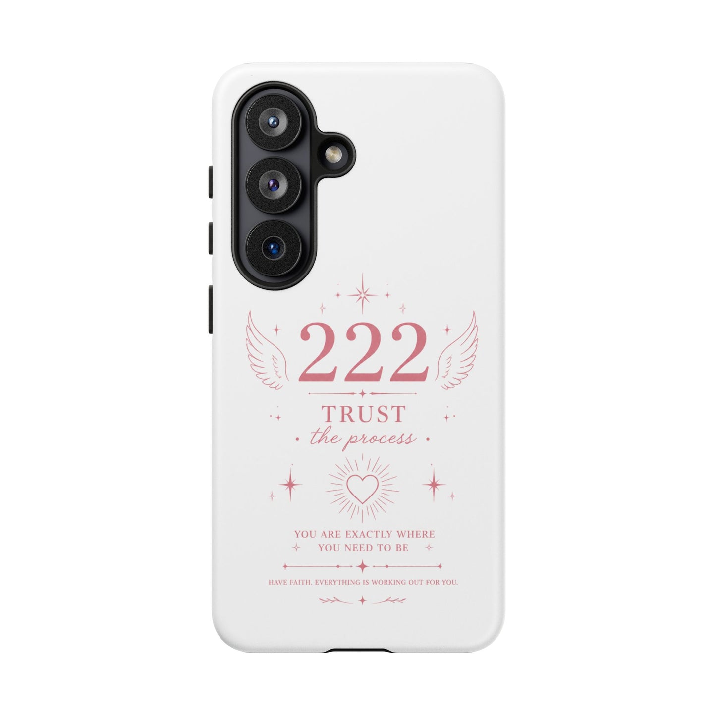 222 Trust the Process Phone Case — Angel Number Spiritual iPhone Case