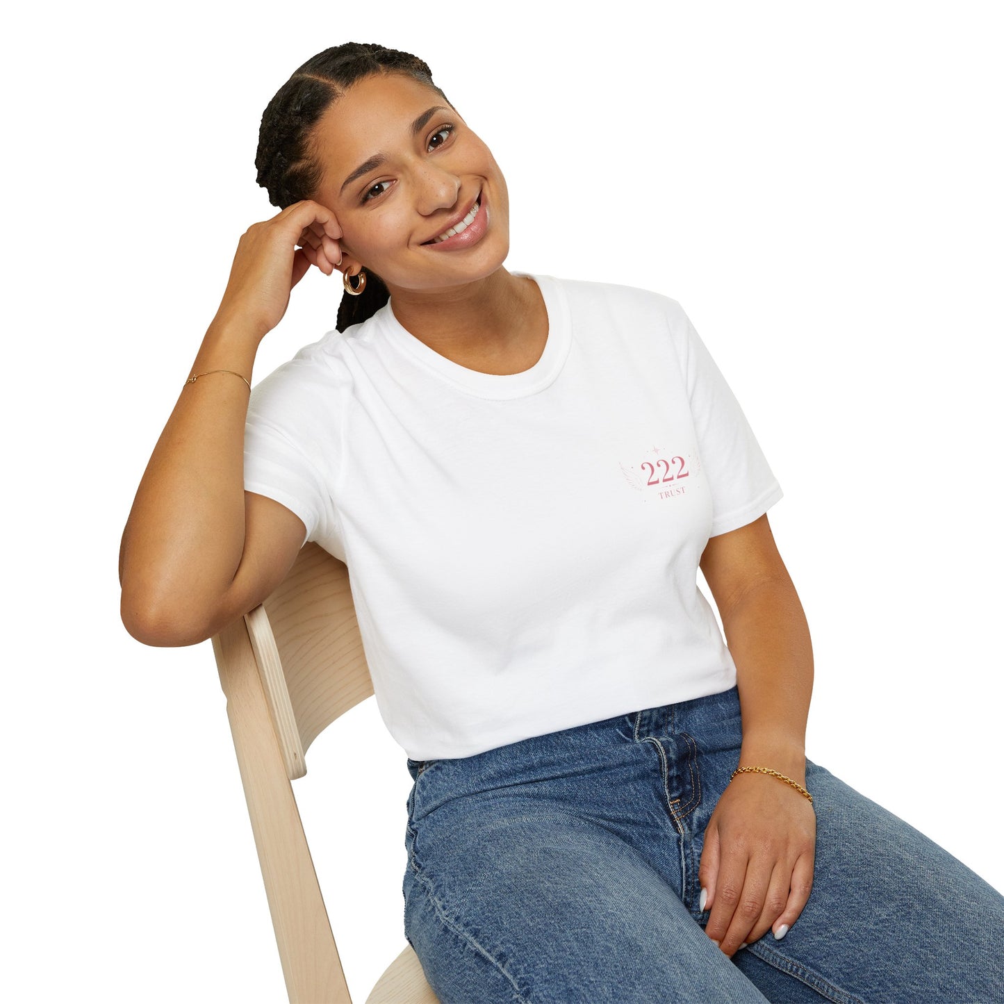 Angel Number 222 T-Shirt — Spiritual Numerology Tee