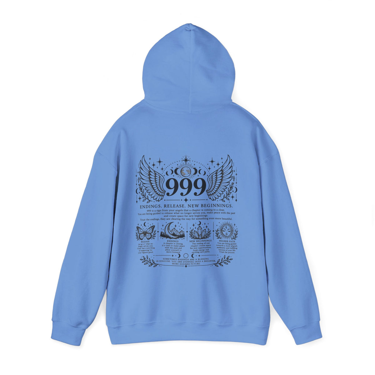 999 Angel Number Hoodie | Endings, Release & New Beginnings