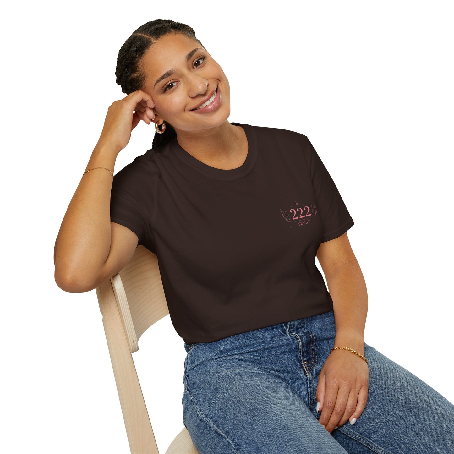 Angel Number 222 T-Shirt — Spiritual Numerology Tee