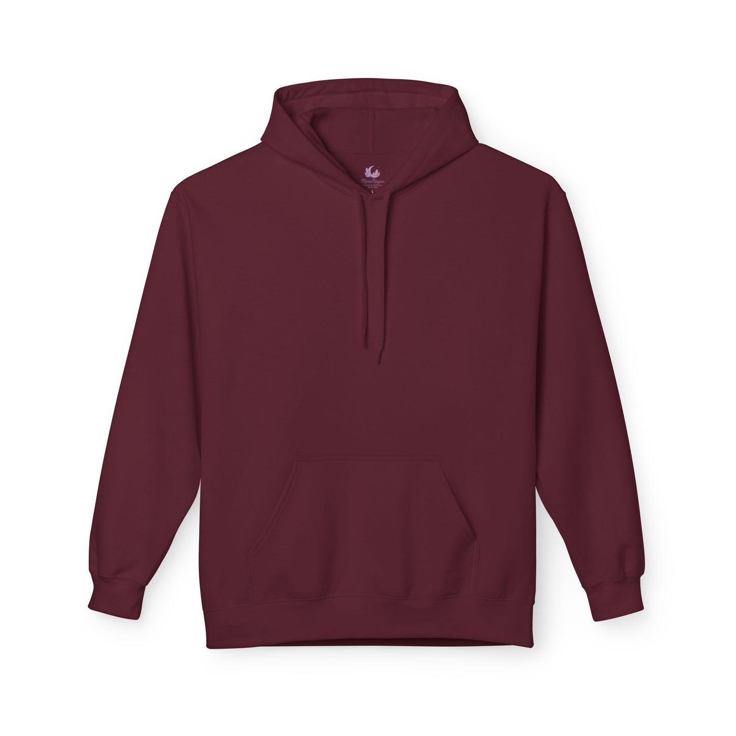 Moon Phase Graphic Hoodie — Minimal Celestial Back Print