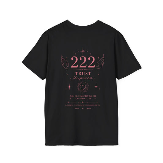 Angel Number 222 T-Shirt — Spiritual Numerology Tee