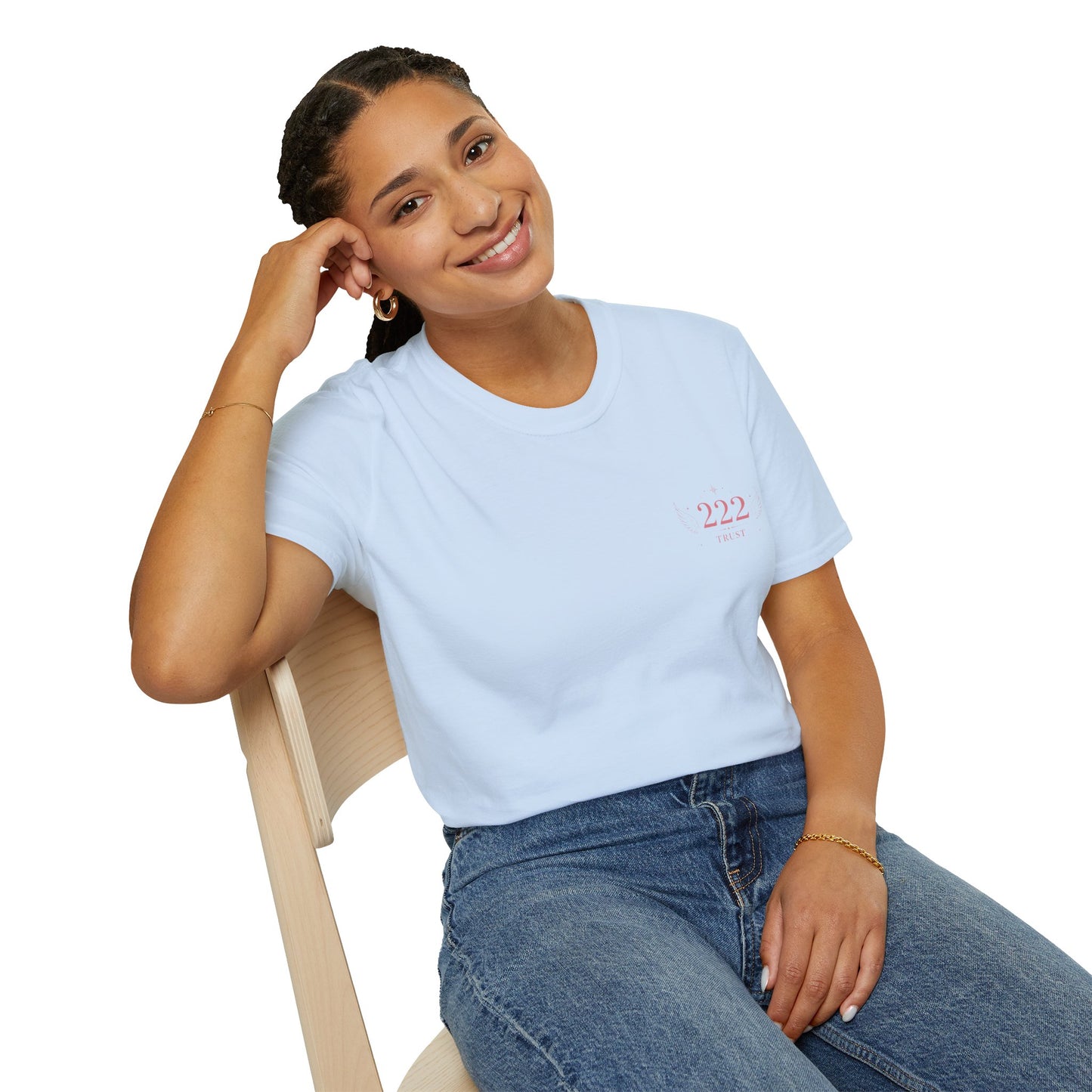 Angel Number 222 T-Shirt — Spiritual Numerology Tee