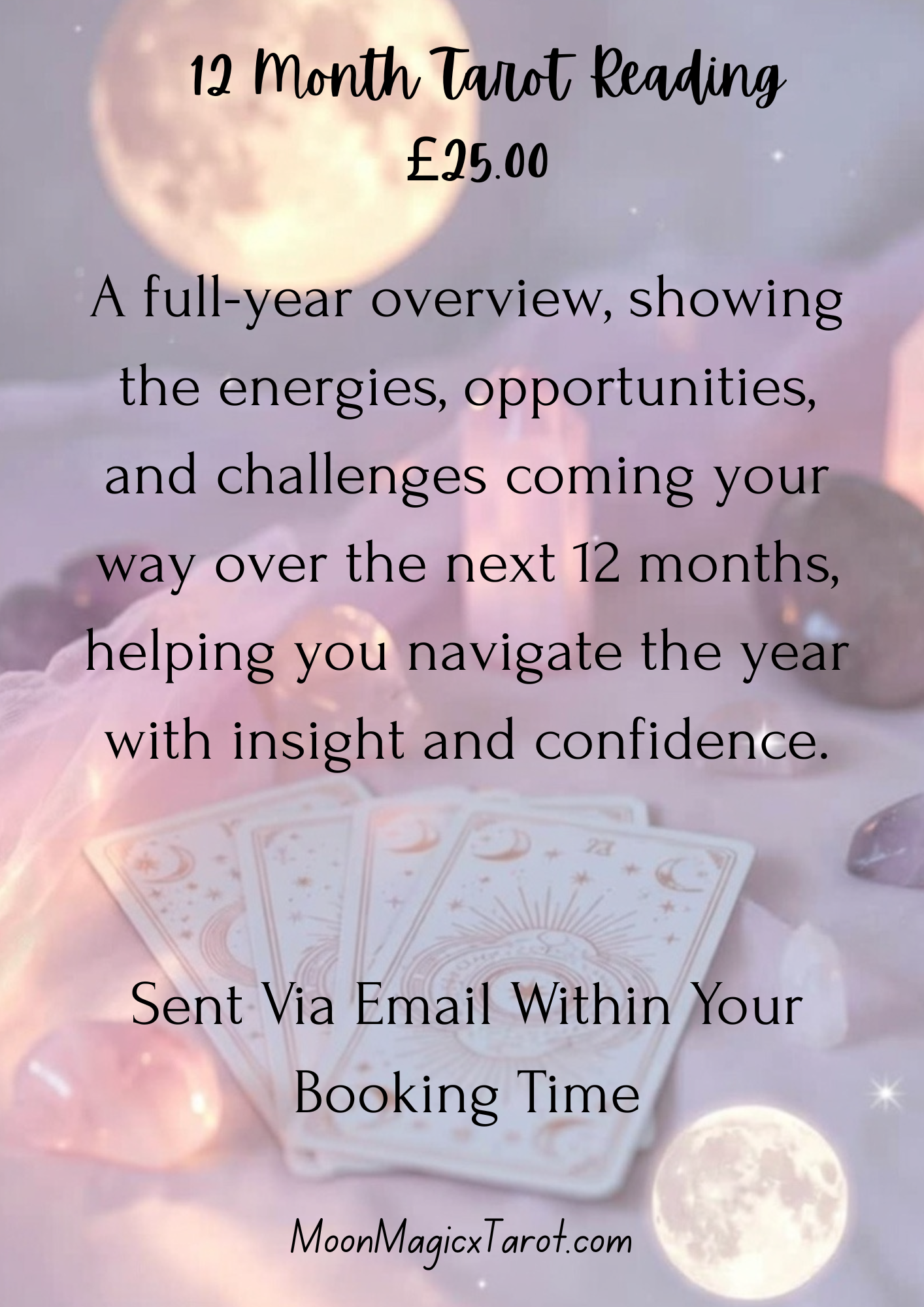 12 Month Tarot Reading