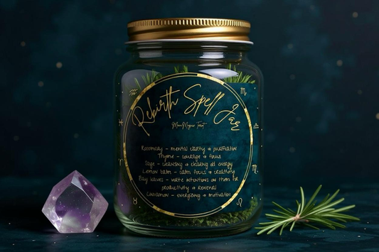 Rebirth Spell Jars Handcrafted By MoonMagicx