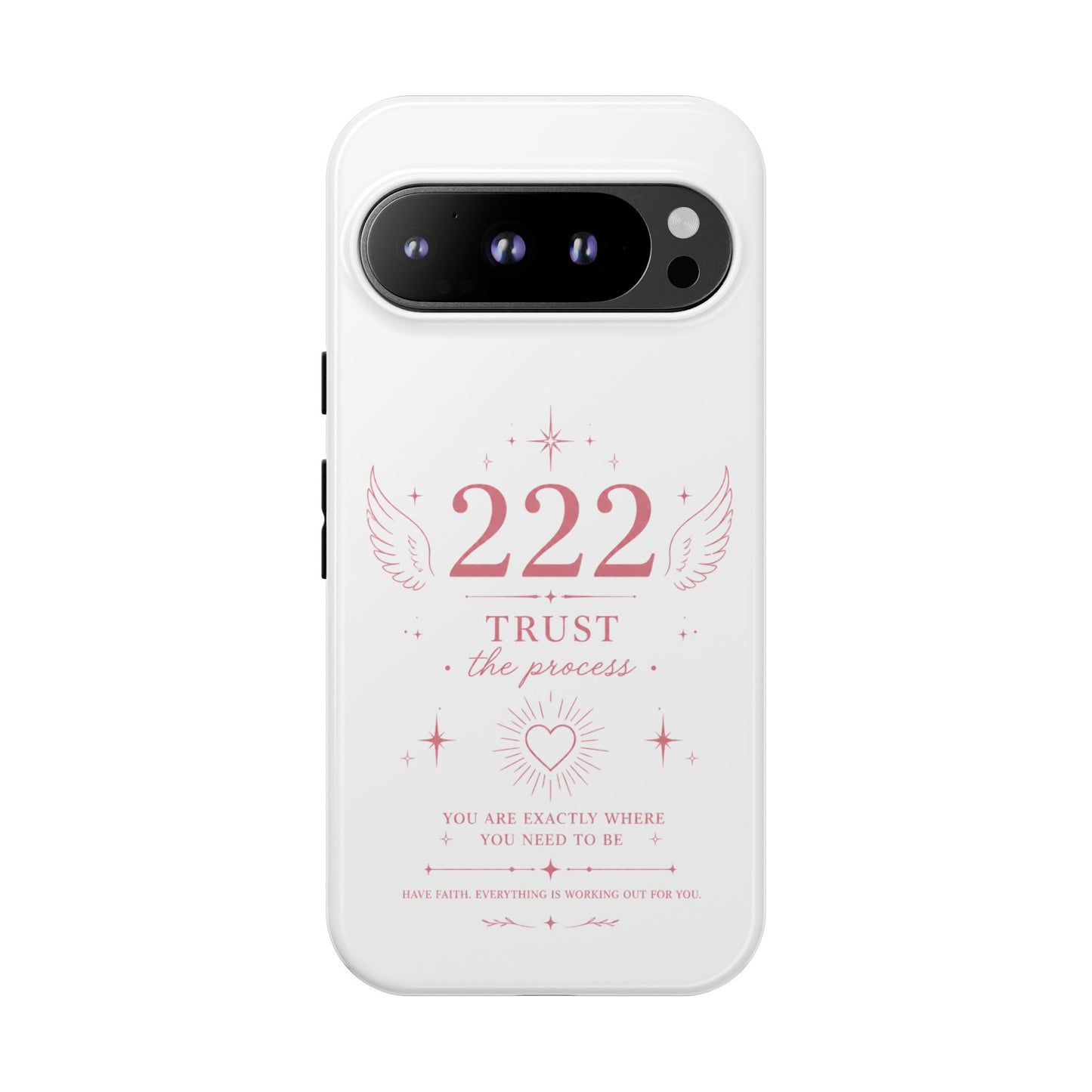 222 Trust the Process Phone Case — Angel Number Spiritual iPhone Case