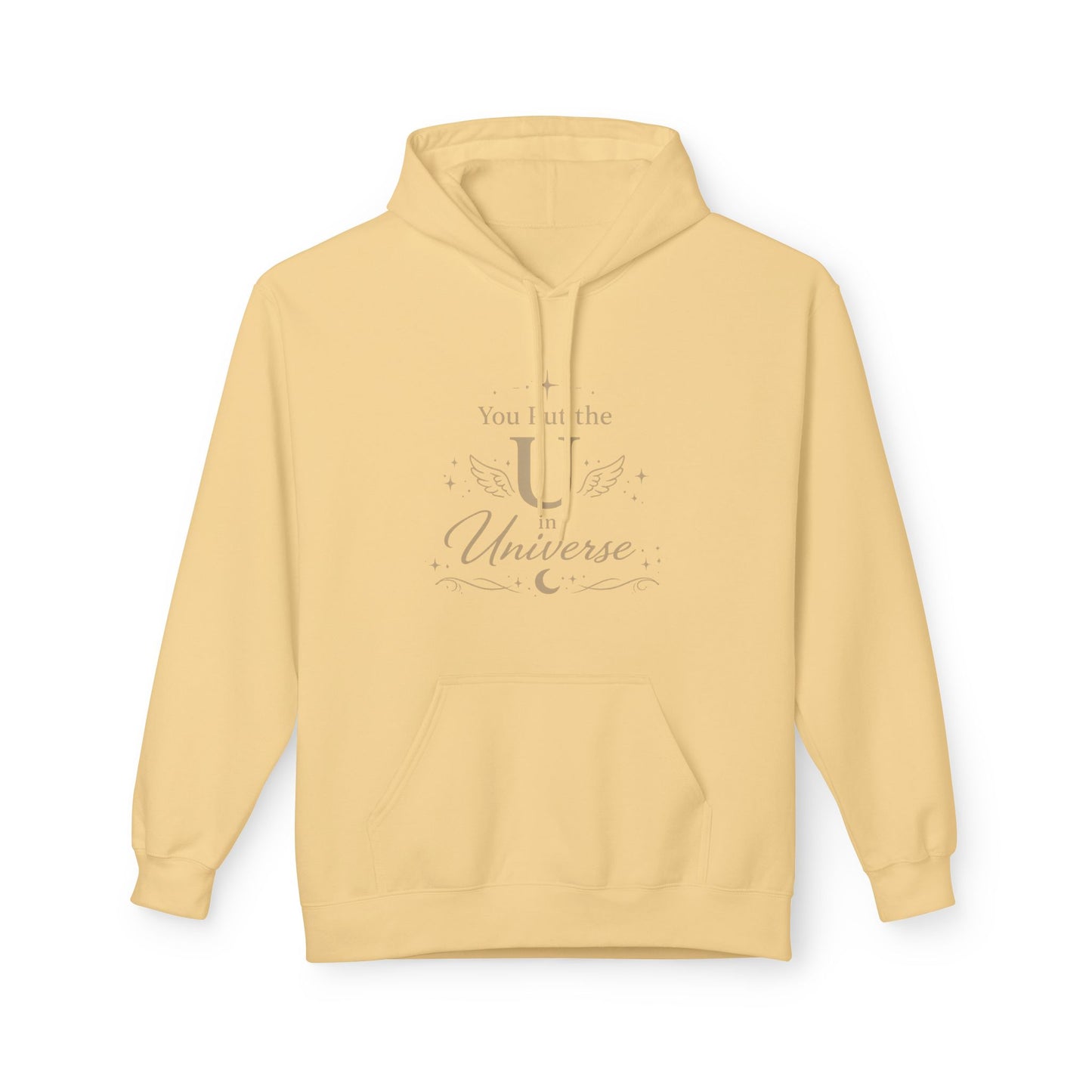 You Put the U in Universe Hoodie — Funny Self-Love Graphic Hoodie