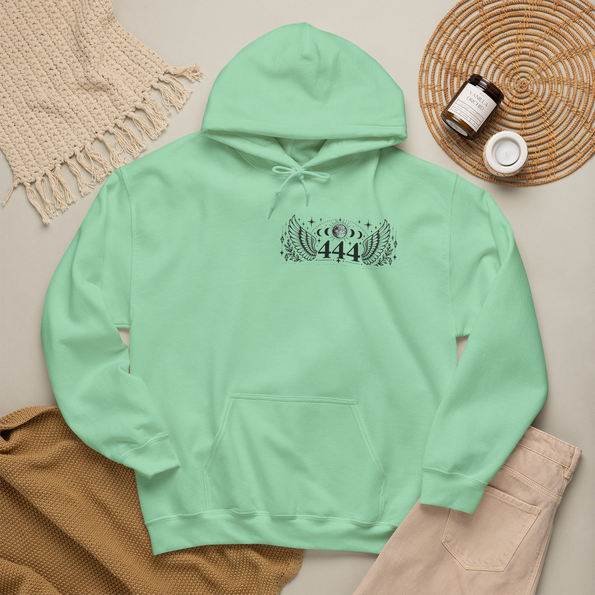 444 Angel Number Hoodie | Protection, Stability & Guidance