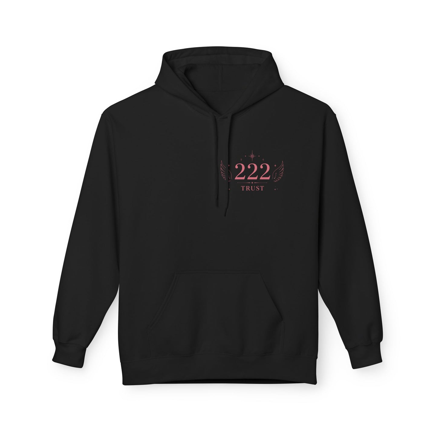 222 Angel Number Hoodie — Spiritual Numerology Graphic Hoodie
