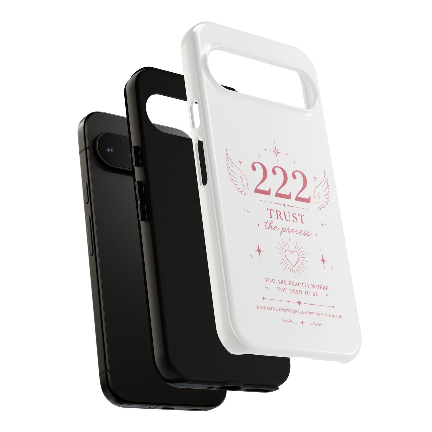 222 Trust the Process Phone Case — Angel Number Spiritual iPhone Case