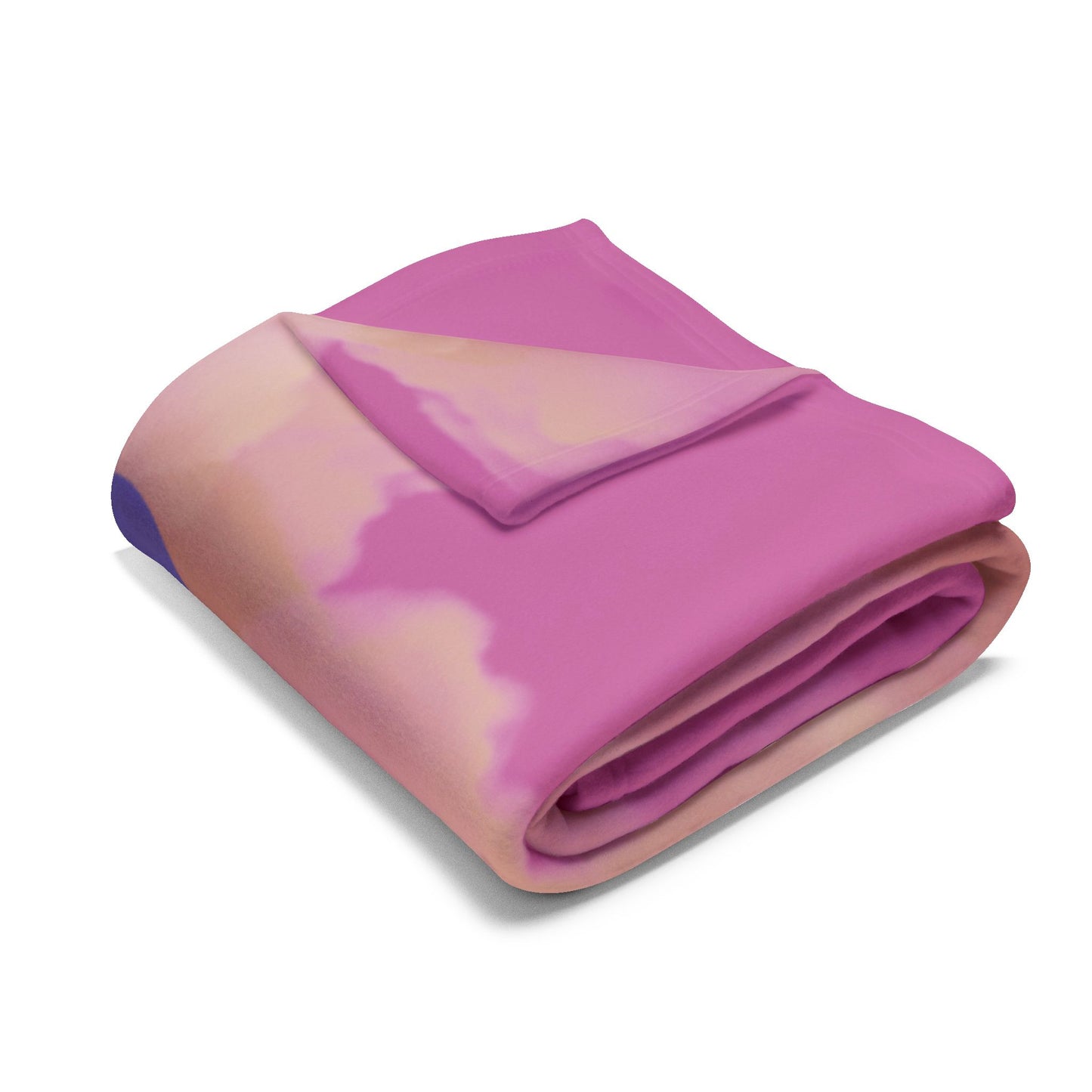Chakra Meditation Fleece Blanket — Spiritual Yoga Throw for Relaxation & Healing