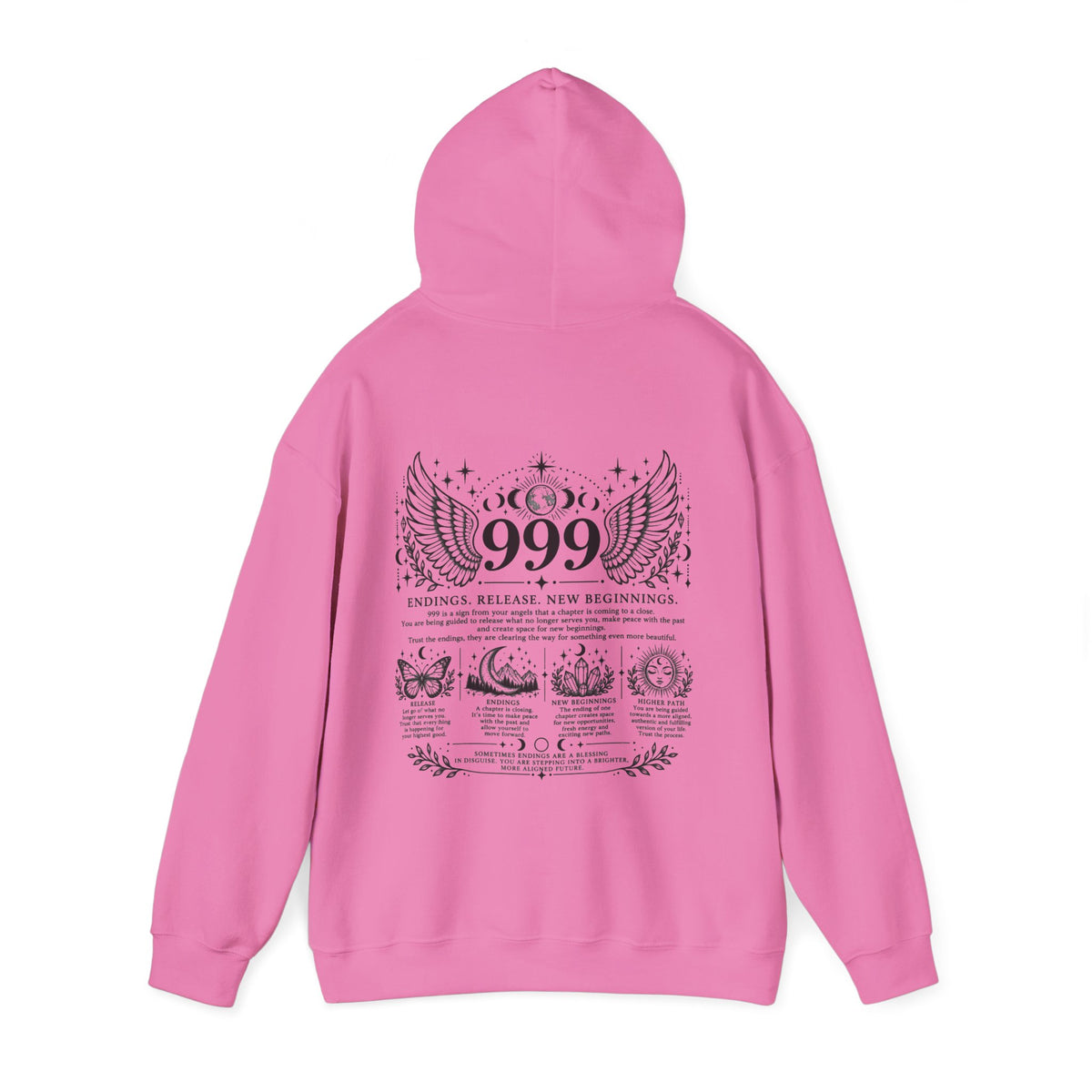 999 Angel Number Hoodie | Endings, Release & New Beginnings