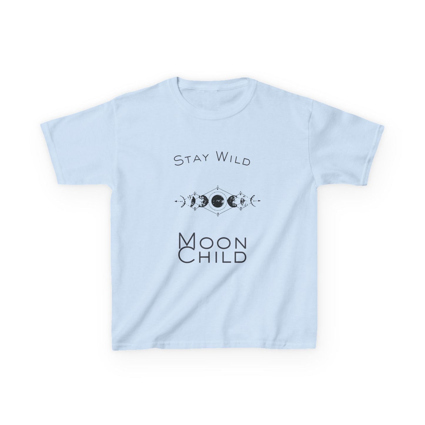 Kids 'Moon Child' Tee — Stay Wild Phases of the Moon Kids T-Shirt