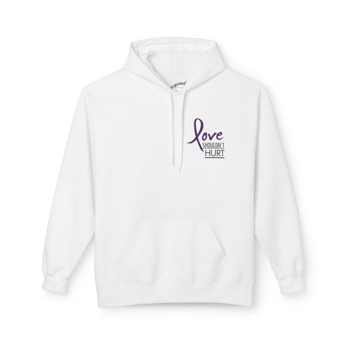Love Shouldn’t Hurt Hoodie | Designed by Jade Hooper
