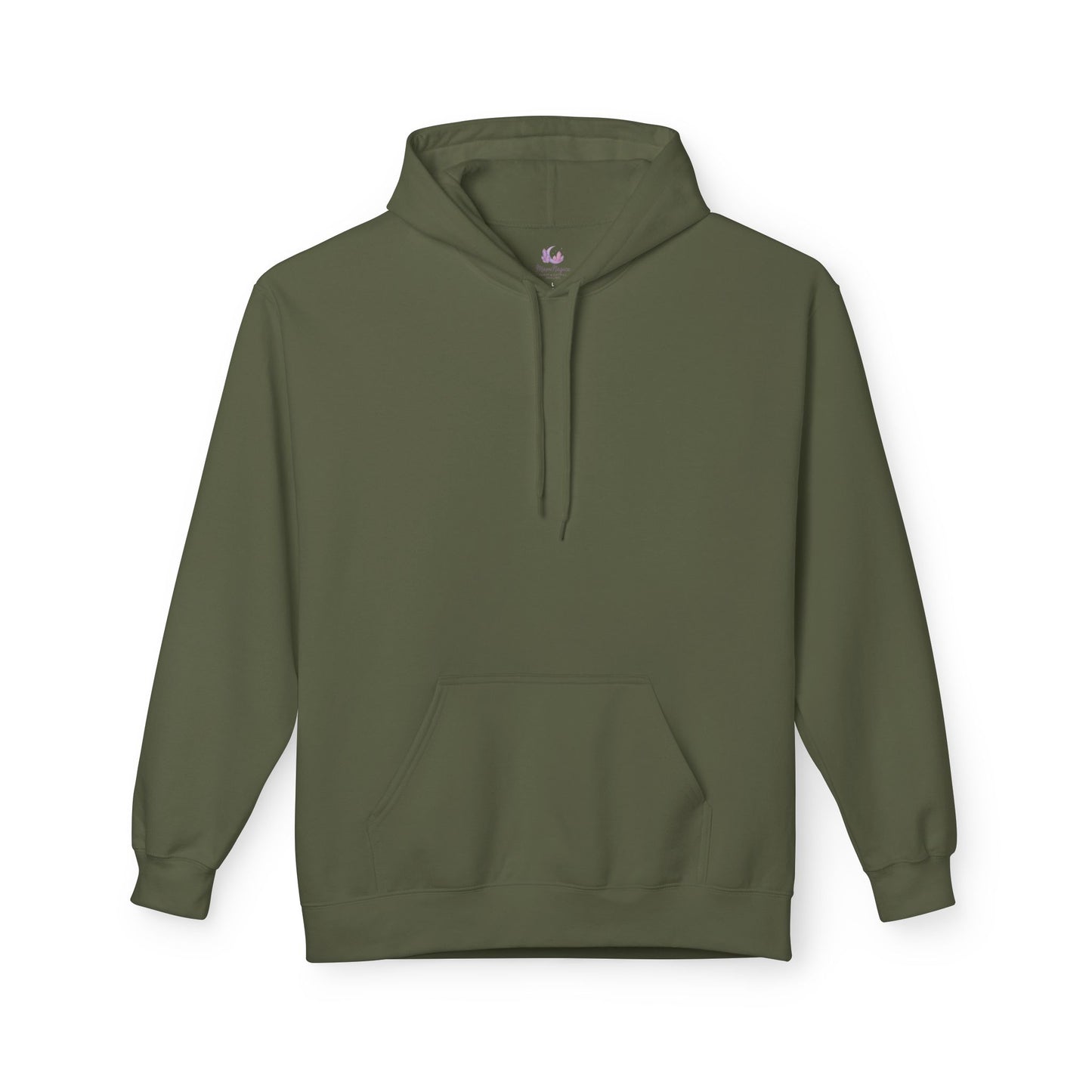 Moon Phase Graphic Hoodie — Minimal Celestial Back Print