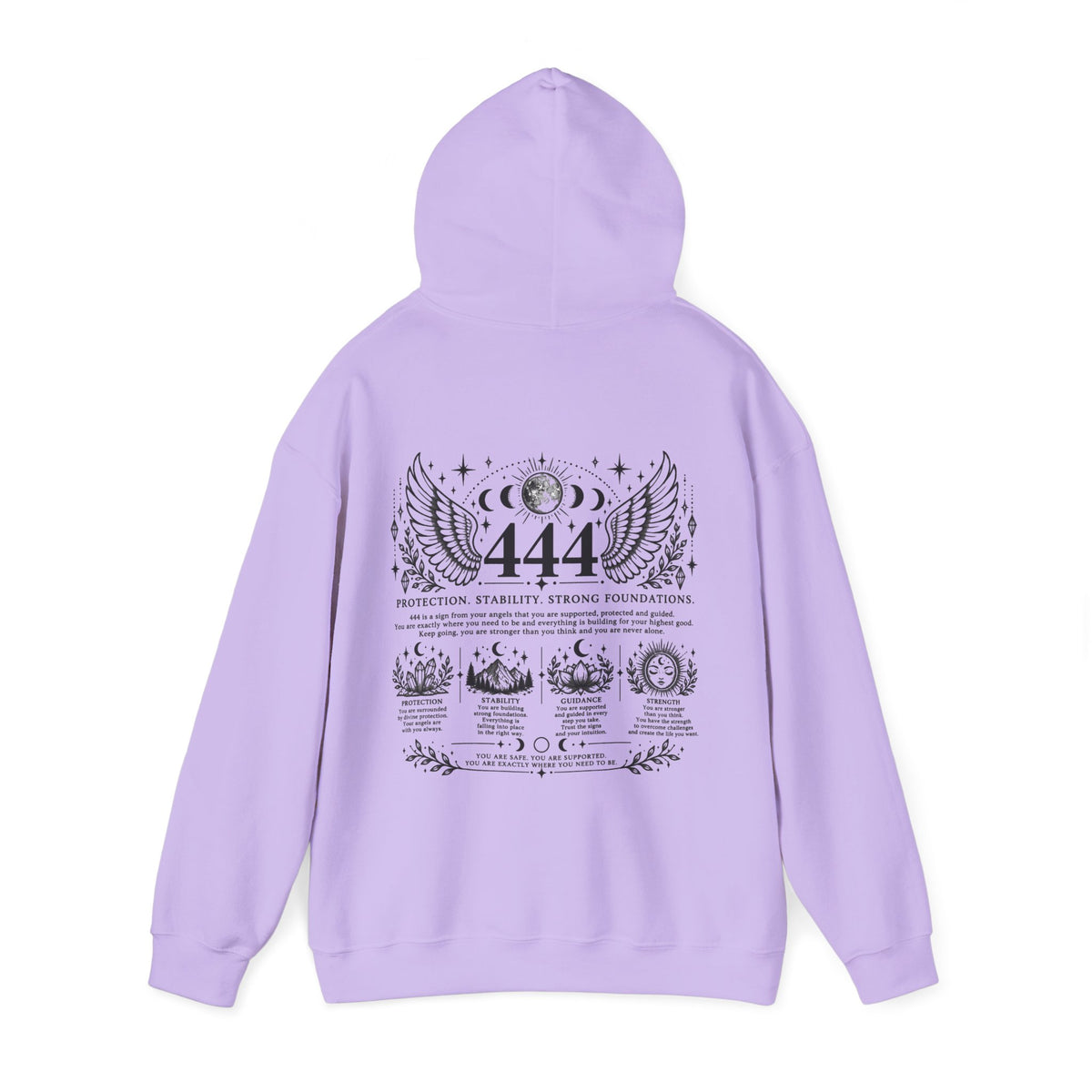 444 Angel Number Hoodie | Protection, Stability & Guidance