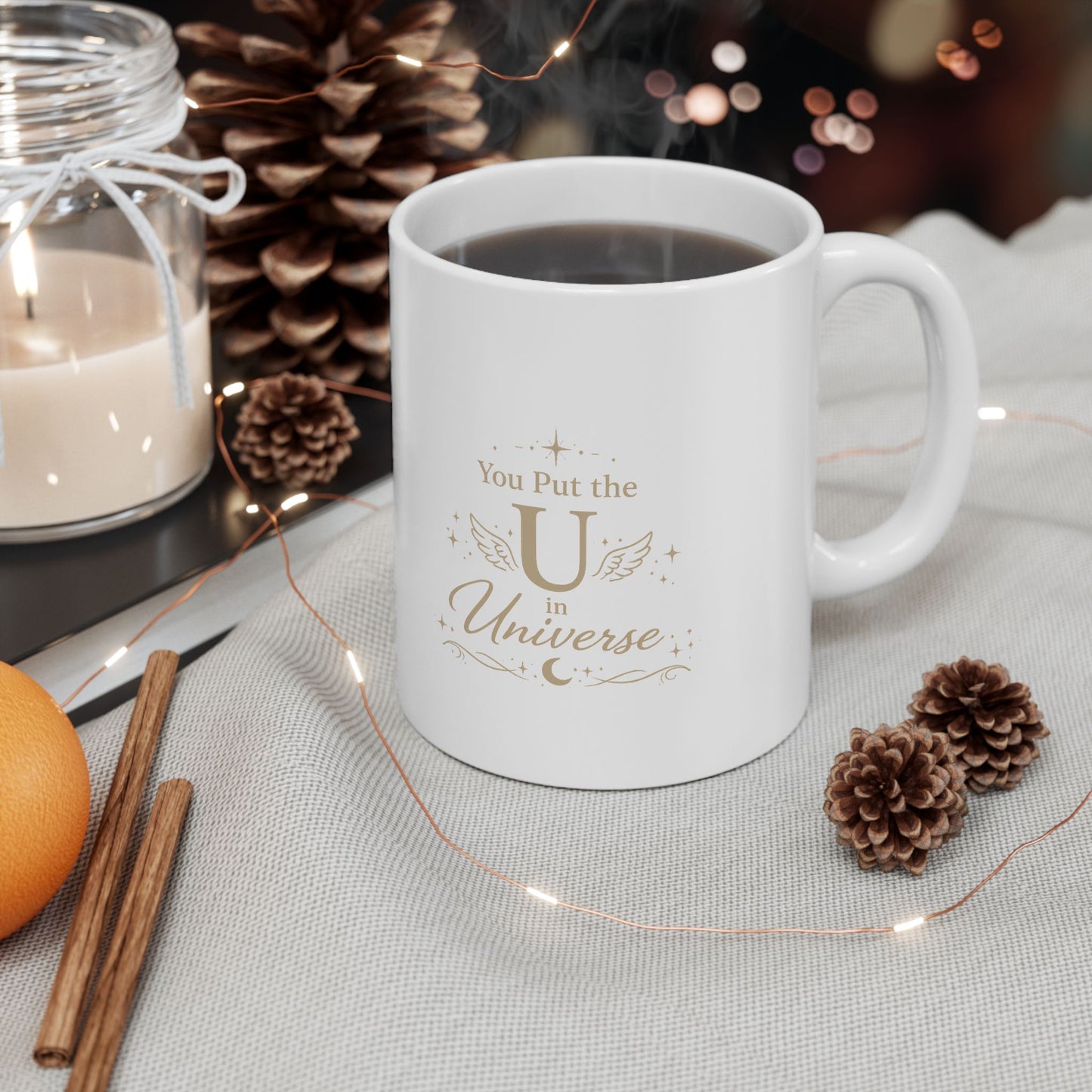 Mystic Crystal Mug - 'Magickx' Tarot & Healing Ceramic Coffee Cup (11oz/15oz)