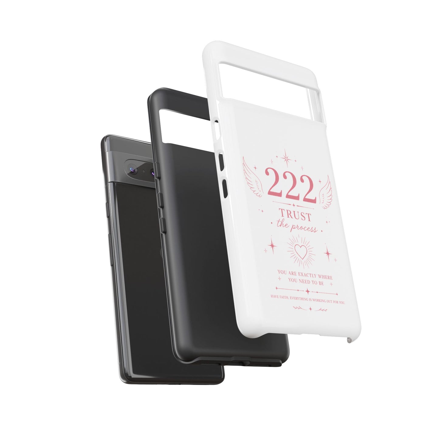222 Trust the Process Phone Case — Angel Number Spiritual iPhone Case