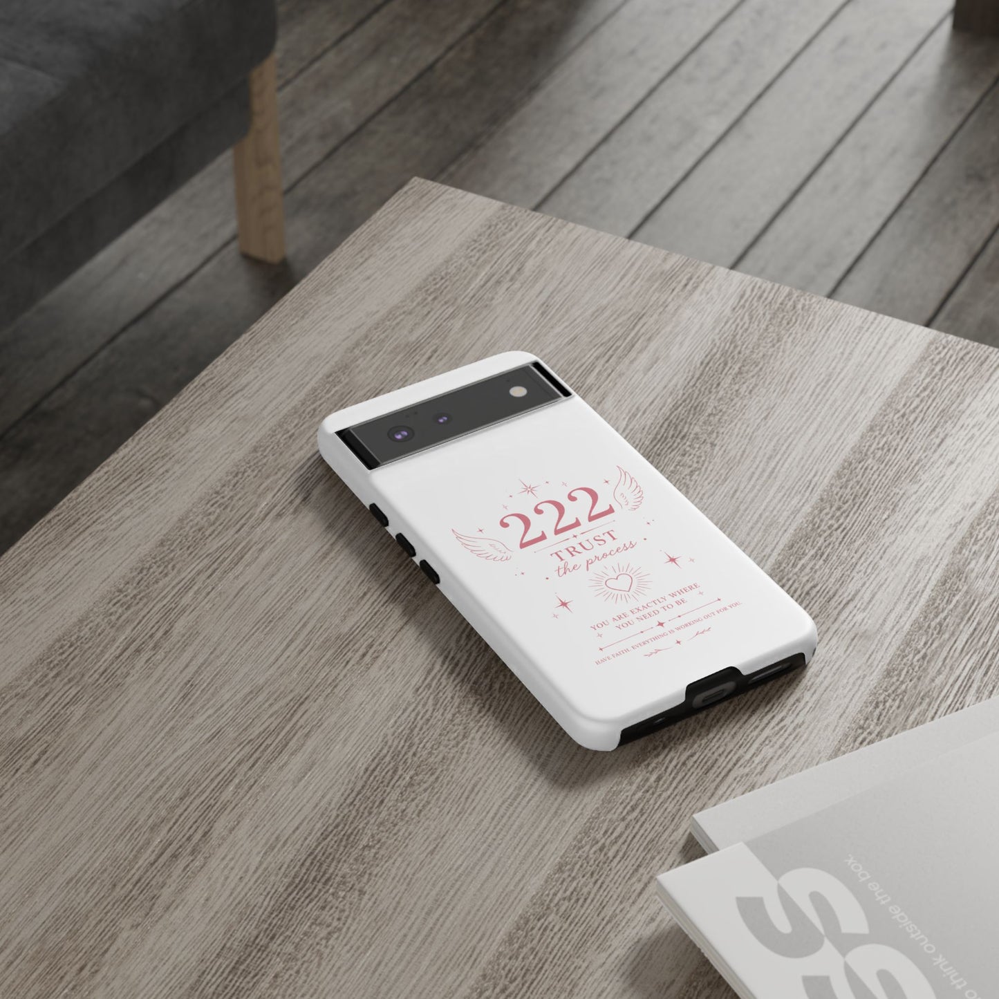 222 Trust the Process Phone Case — Angel Number Spiritual iPhone Case
