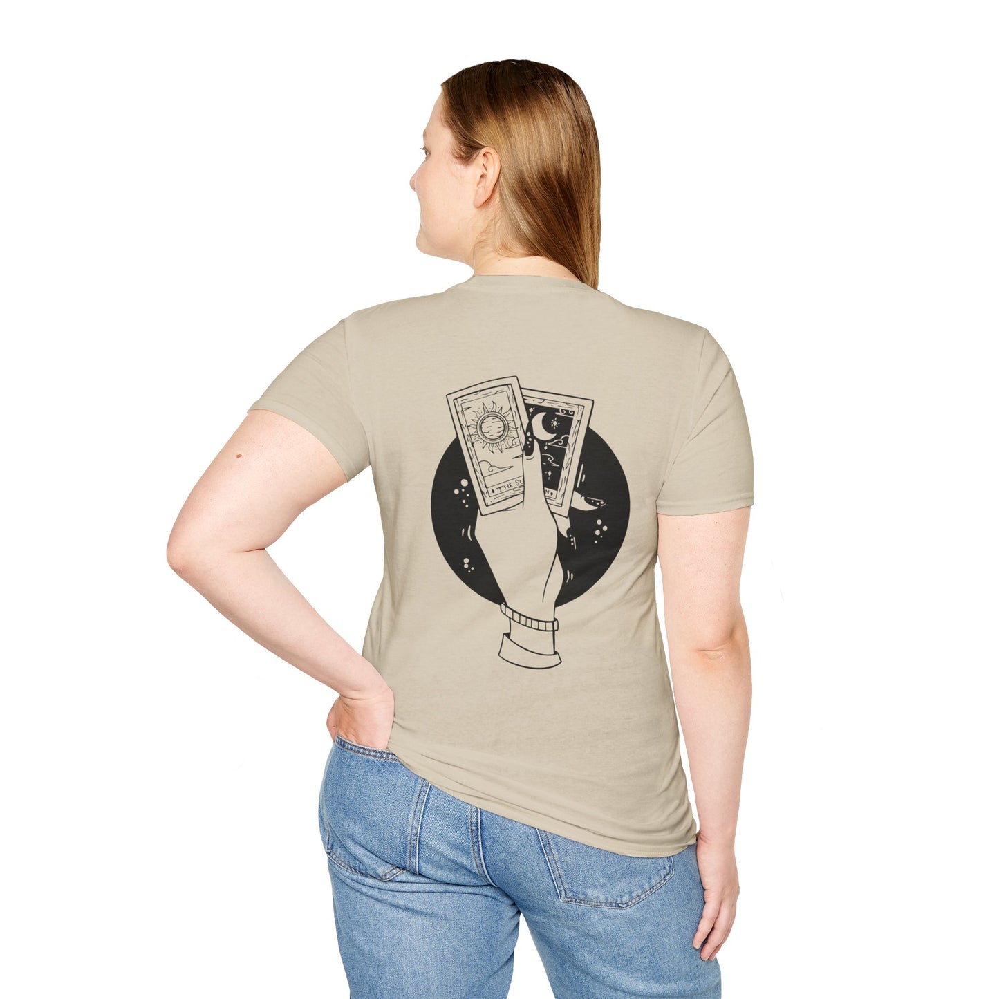 Tarot Card T-Shirt — Mystical Fortune Design