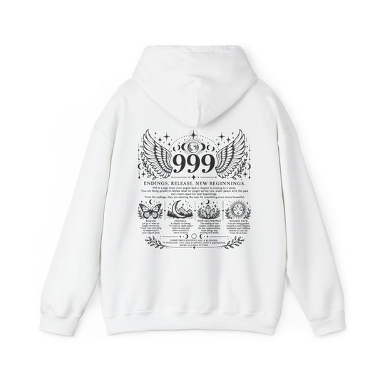 999 Angel Number Hoodie | Endings, Release & New Beginnings