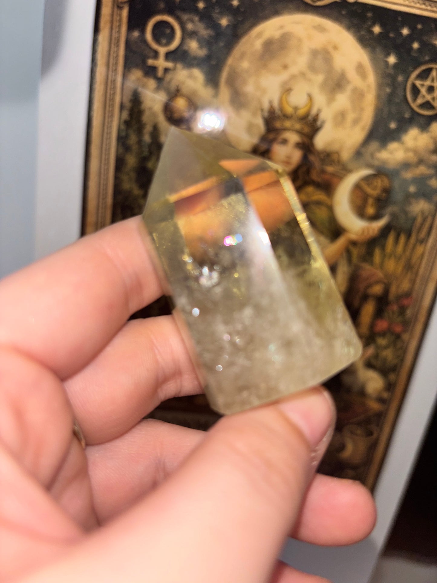 Citrine Crystal Tower