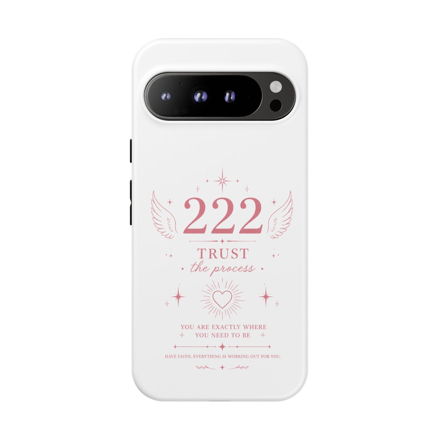 222 Trust the Process Phone Case — Angel Number Spiritual iPhone Case