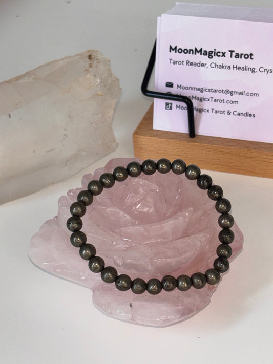 Pyrite Crystal Bracelet