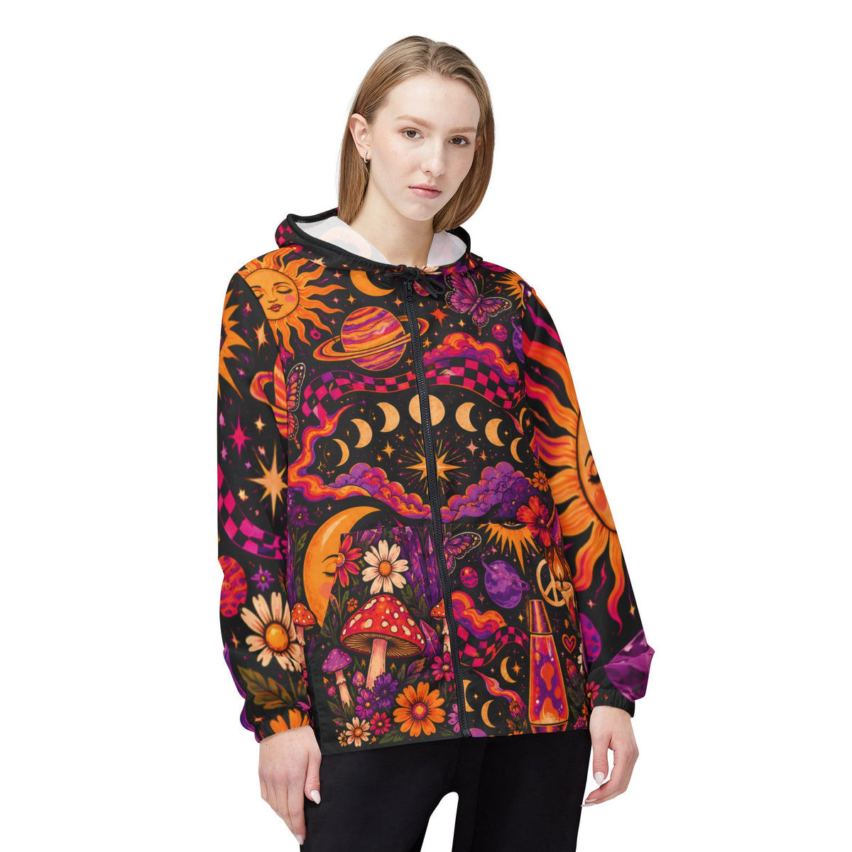 Mercury Retrograde Windbreaker Jacket