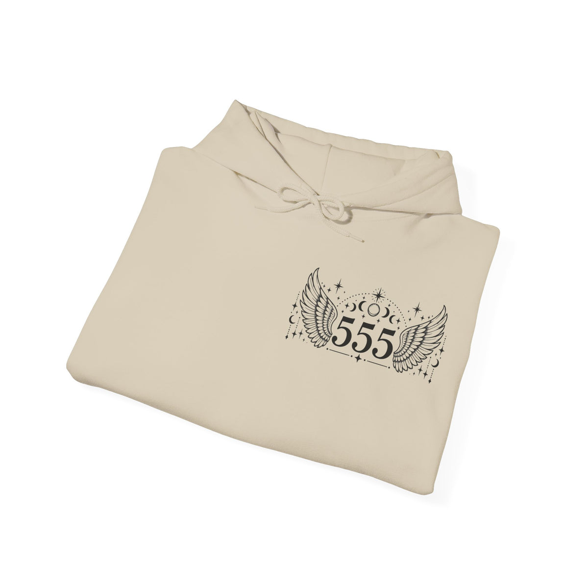 555 Angel Number Hoodie | Transformation & New Beginnings