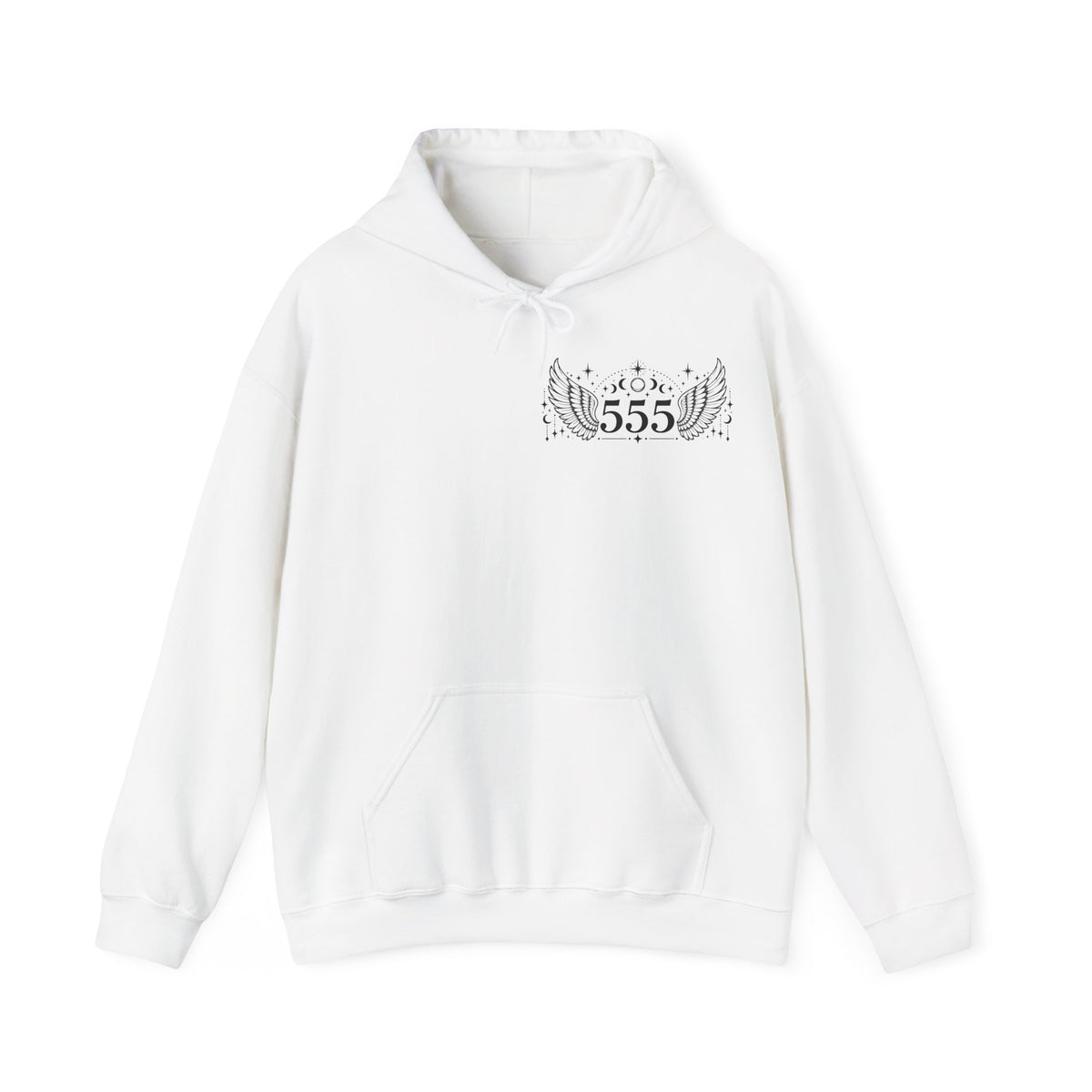 555 Angel Number Hoodie | Transformation & New Beginnings