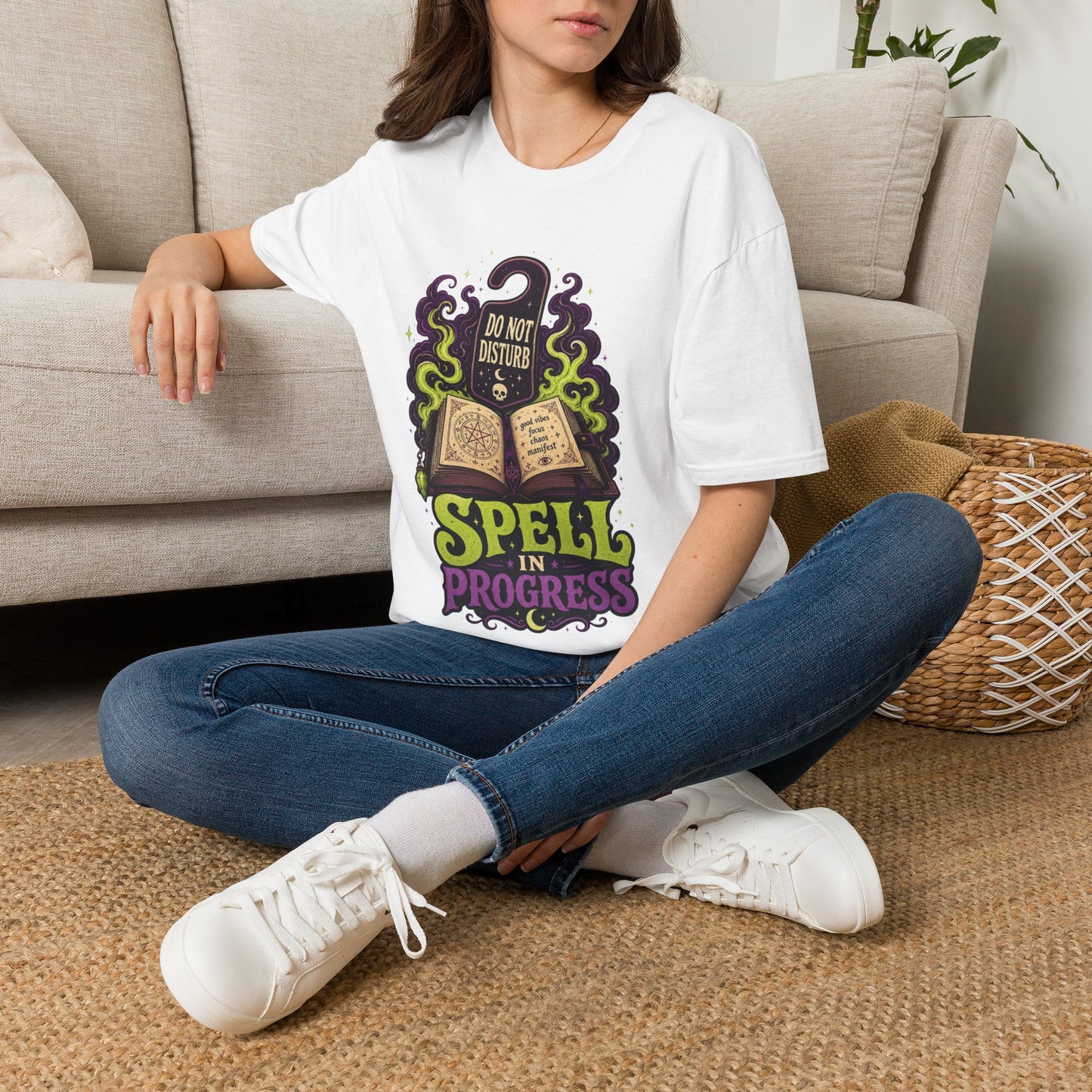 Witchy 'Do Not Disturb — Spell in Progress' T-Shirt
