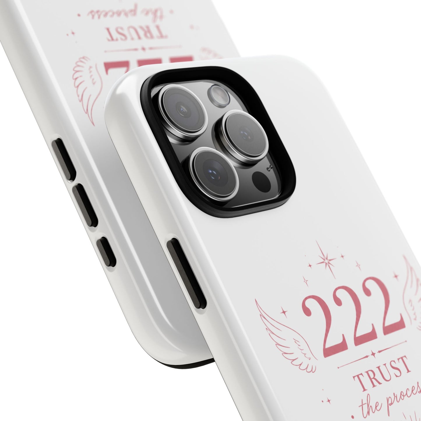 222 Trust the Process Phone Case — Angel Number Spiritual iPhone Case