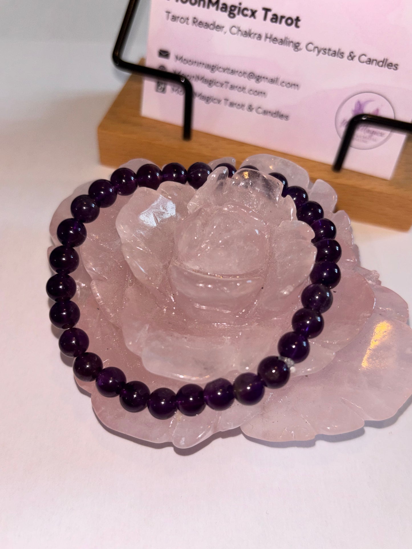 Grade A Natural Amethyst Bracelet