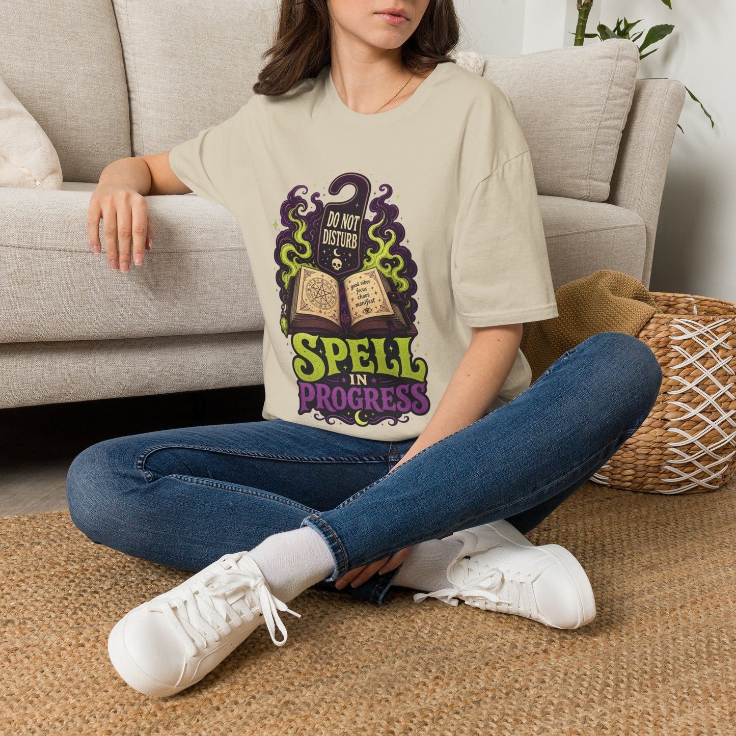 Witchy 'Do Not Disturb — Spell in Progress' T-Shirt