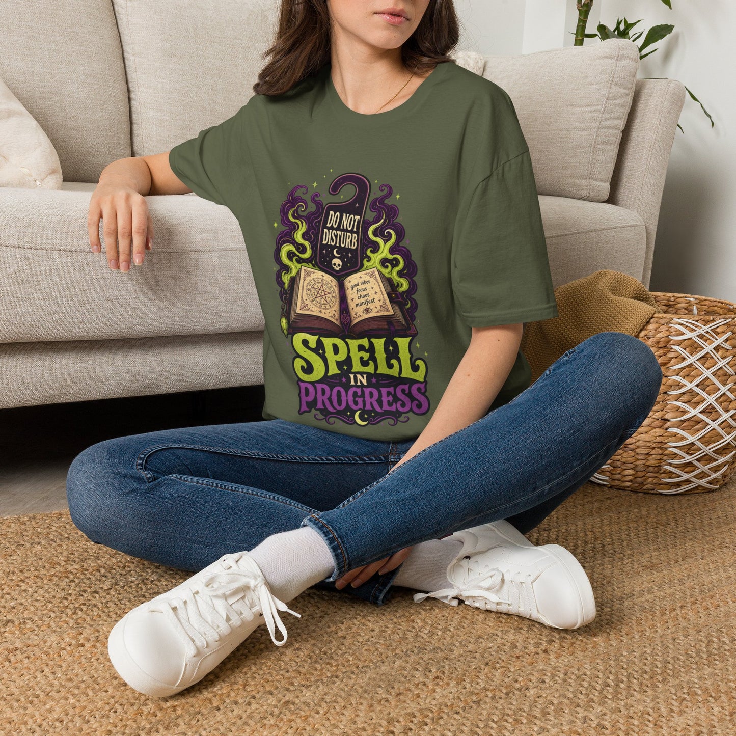 Witchy 'Do Not Disturb — Spell in Progress' T-Shirt
