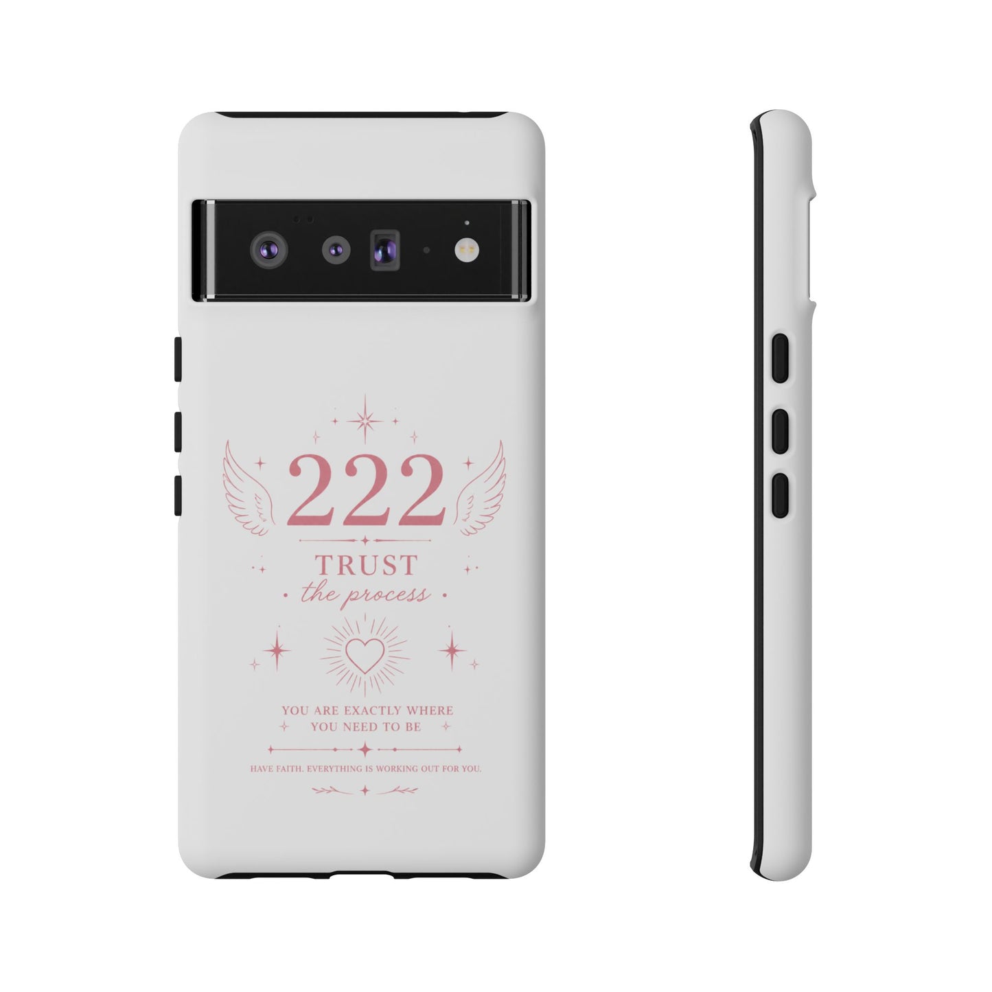 222 Trust the Process Phone Case — Angel Number Spiritual iPhone Case