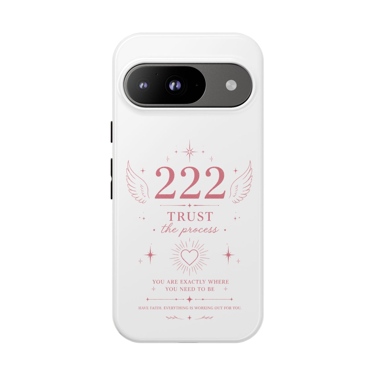 222 Trust the Process Phone Case — Angel Number Spiritual iPhone Case