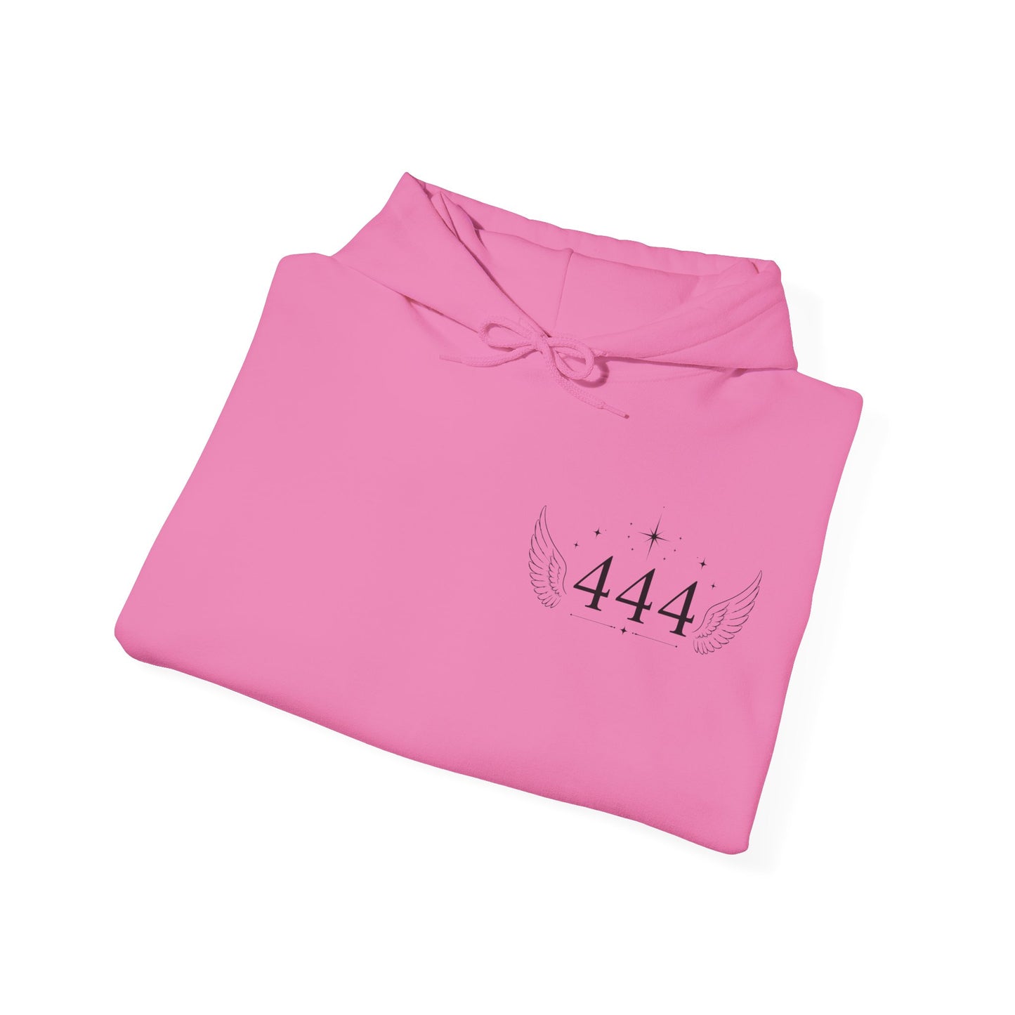444 Angel Number Hoodie – Spiritual Winged Numerology Sweatshirt