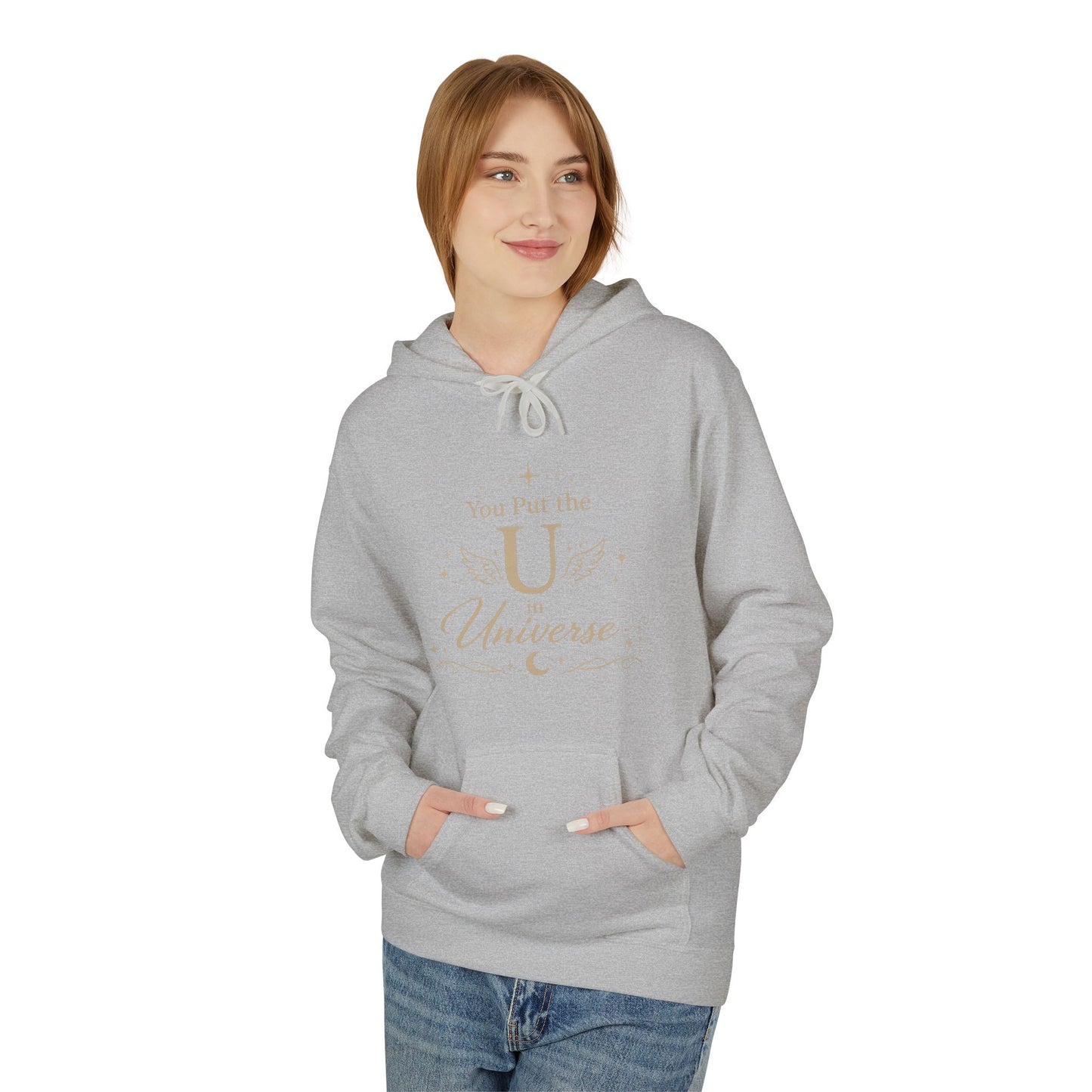 You Put the U in Universe Hoodie — Funny Self-Love Graphic Hoodie