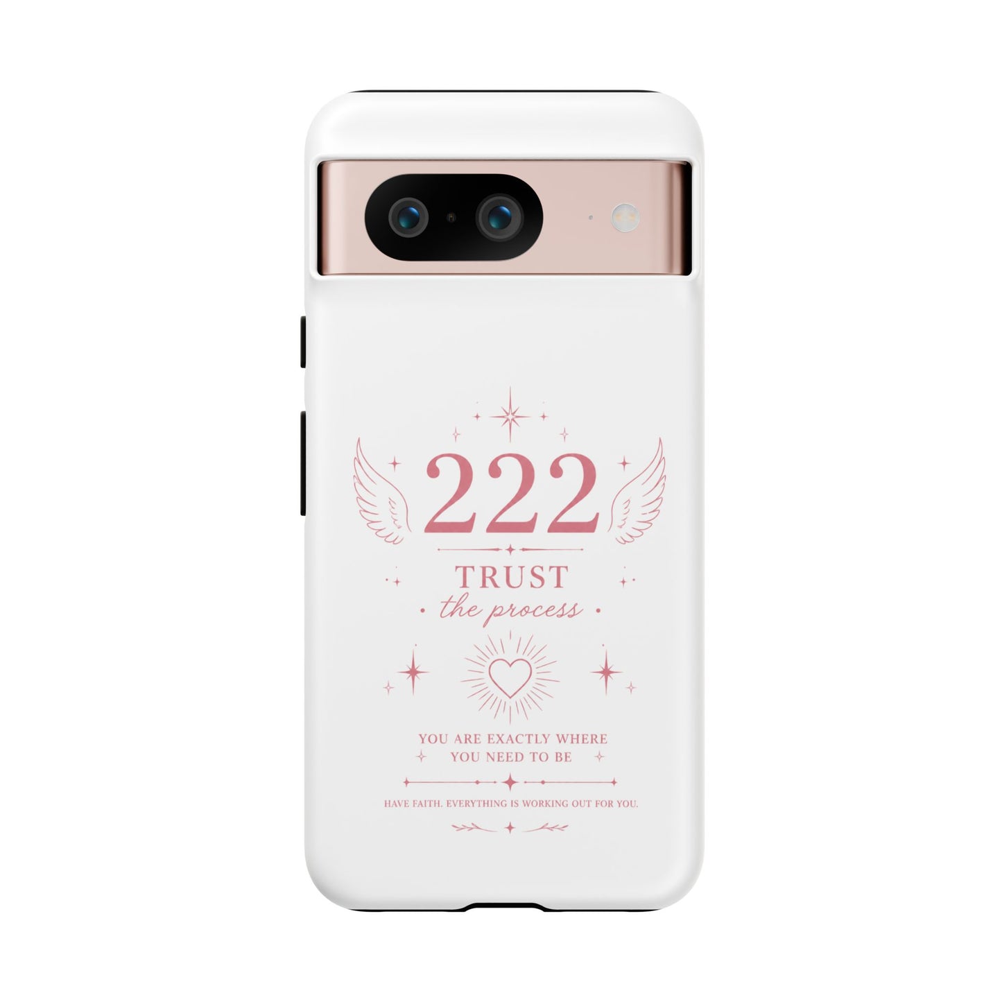 222 Trust the Process Phone Case — Angel Number Spiritual iPhone Case